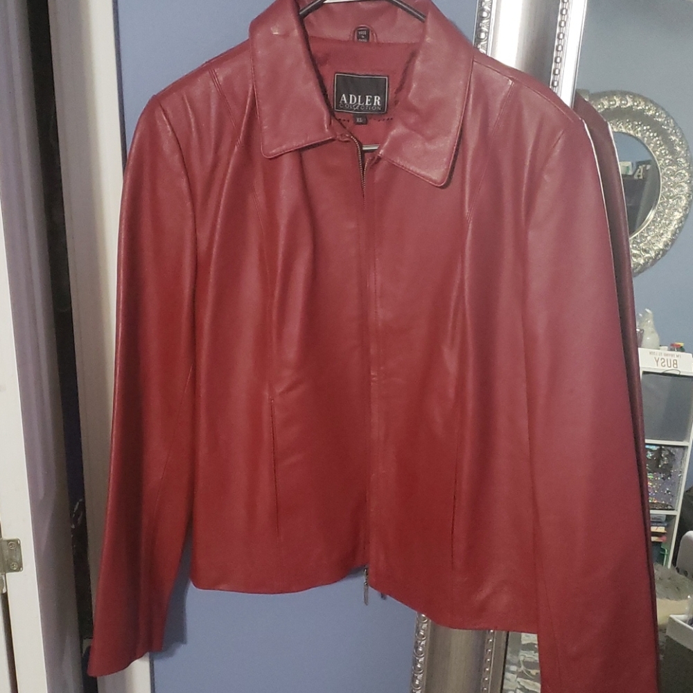 Leather jacket